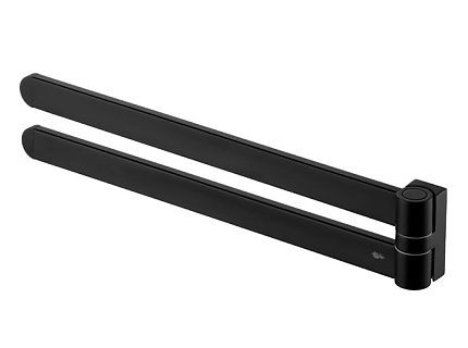Bisk Futura black törölközőtartó