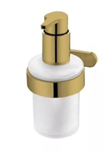 Bisk Nature Gold szappanadagoló fali tartóval