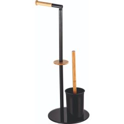 Bisk Plain WC papír és kefetartó