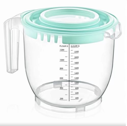 Dünya Keverőtál tetővel 2,2 l