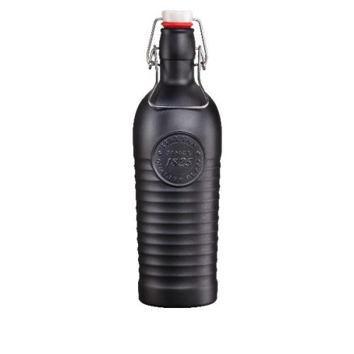 Bormioli Rocco Officina Antracite 1825 csatos üveg 1,2 l