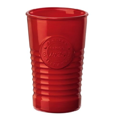 Bormioli Rocco Officina Bright Red pohár 3 dl