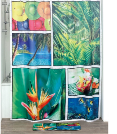 Tendance Island Spirit zuhanyfüggöny 180x200 cm