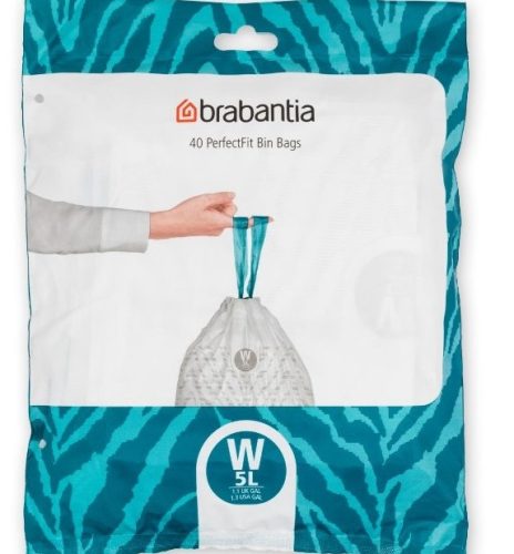 Brabantia PerfectFit szemeteszsák 5 l 40 db Kód:W