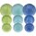 Tognana Bahamas Saint Tropez porcelán étkészlet 18 db-os