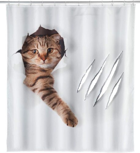 Wenko Cute Cat zuhanyfüggöny