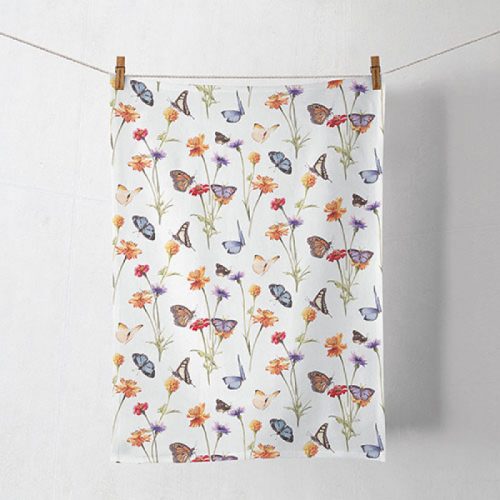 Ambiente Butterfly Garden White konyharuha