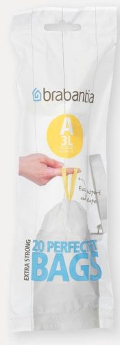 Brabantia PerfectFit szemeteszsák 3 l 20 db Kód:A