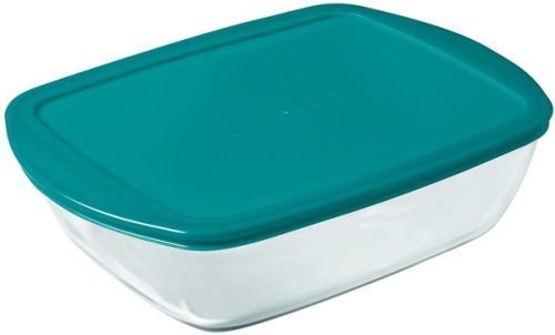 Pyrex Cook & Store Üvegtál + műanyag tető 2,5 liter