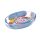 Pyrex Üveg sütőtál ovál 21 X 13 cm