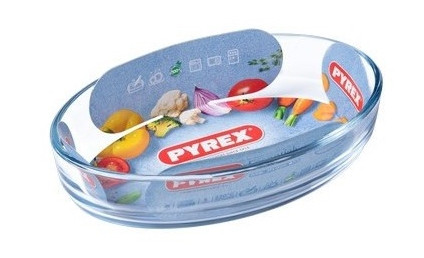 Pyrex Üveg sütőtál ovál 21 X 13 cm