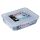 Pyrex Cook & Freeze üvegtál+műanyag tető 22x17 cm