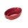 Pyrex Curves Red kerámia sütőtál 33x21 cm