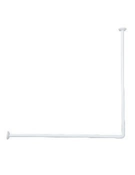 Tendance Zuhanyfüggöny tartó 90x90 cm fehér