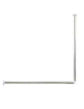Tendance Zuhanyfüggöny tartó 90x90 cm króm