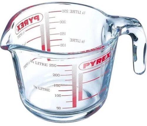 Pyrex Üveg mérőedény 250ml