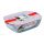 Pyrex Cook & Heat üvegtál+műanyag tető 28x20 cm