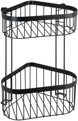 Wenko Classic Plus Black sarokpolc 2 részes