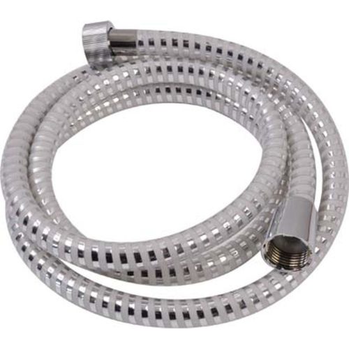 Tendance Zuhanycső PVC 150 cm, fehér-ezüst