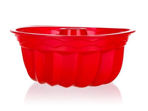 Banquet Culinaria red szilikon kuglóf forma 24 cm