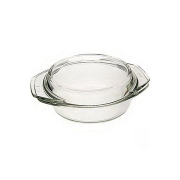 Simax Üveg sütőtál + tető 0,7 l+0,3 l
