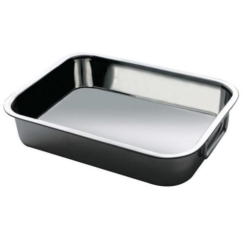 Salvinelli Rozsdamentes tepsi 40x31 cm