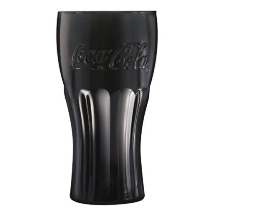 Luminarc Coca Cola Lose Mirror Black pohár 3,7 dl