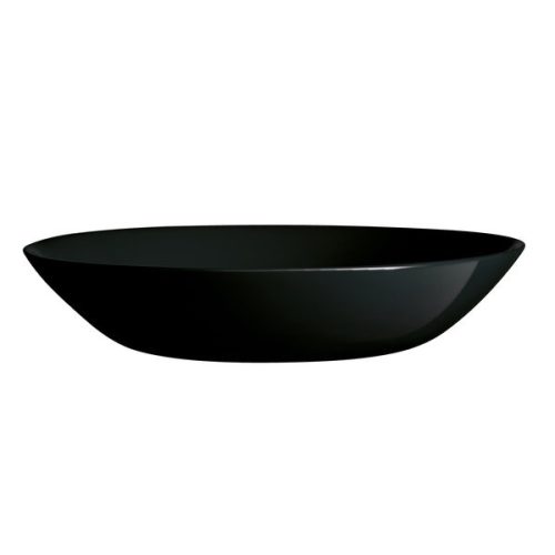 Luminarc Diwali mélytányér fekete 20 cm
