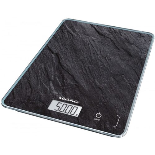 Soehnle Page Compact 300 Slate digitális konyhai mérleg 5 kg