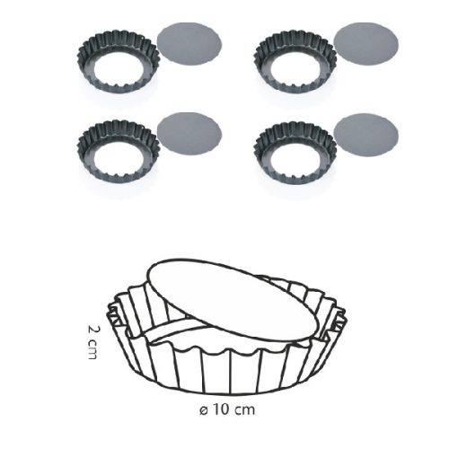 Tescoma Delicia Mini pitesütő 4 db/doboz