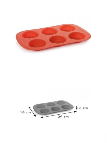 Tescoma Delícia muffinsütő szilikon 6 db-os
