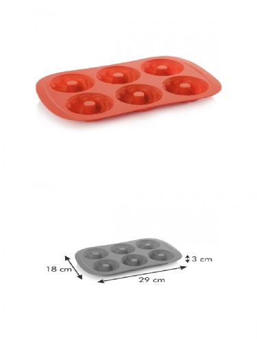 Tescoma Delícia sütőforma 6 db mini süteménynek
