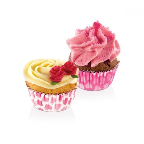 Tescoma Delícia muffinpapír szivecske 4 cm, 100 db/ csomag