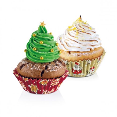 Tescoma Delícia Muffinpapír karácsony 6 cm, 60 db/csomag