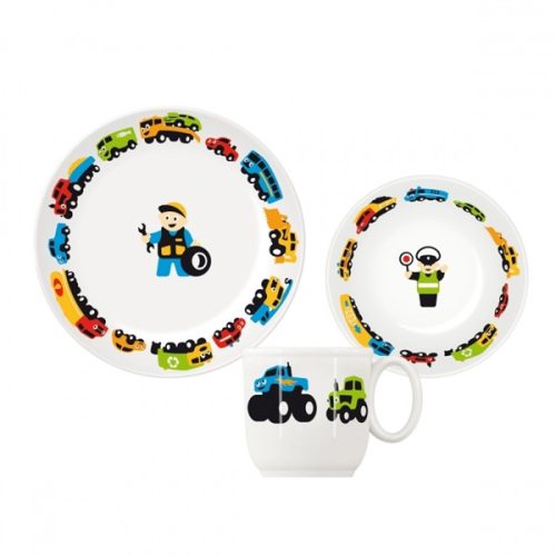 Tescoma Little cars gyermek étkészlet 3 db-os