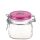 Bormioli Rocco Befőttes üveg 500 ml pink tetővel