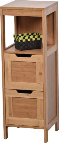 Tendance Bambusz - MDF szekrény, polccal