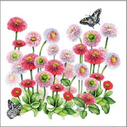 Ambiente Bellis papírszalvéta 25x25 cm