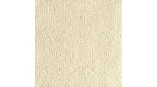 Ambiente Elegance Cream dombornyomott papírszalvéta 33x33 cm