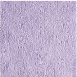   Ambiente Elegance lavender dombornyomott papírszalvéta 33x33 cm