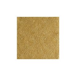   Ambiente Elegance Gold dombornyomott papírszalvéta 33x33 cm
