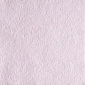 Ambiente Elegance Lilac dombornyomott papírszalvéta 33x33 cm