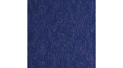 Ambiente Elegance Blue dombornyomott papírszalvéta 33x33 cm