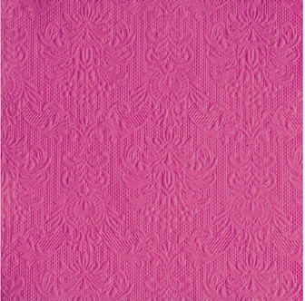 Ambiente Elegance Magenta dombornyomott papírszalvéta 33x33 cm
