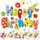 Ambiente Happy Birthday papírszalvéta 33x33 cm