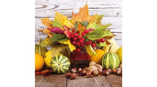 Ambiente Fall Bouquet papírszalvéta 33x33 cm