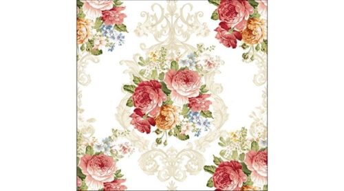 Ambiente Sara Cream papírszalvéta 33x33 cm