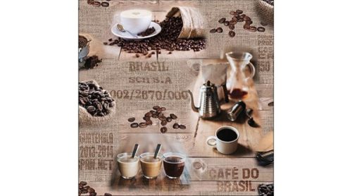 Ambiente Brasil Coffee papírszalvéta 33x33 cm