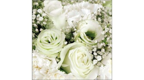 Ambiente Roses Bouquet papírszalvéta 33x33 cm