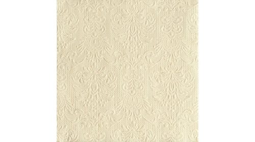 Ambiente Elegance Cream dombornyomott papírszalvéta 40x40 cm